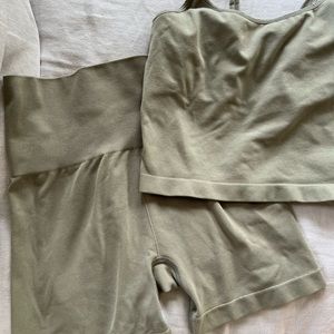 H&M ribbed set